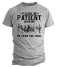 Please Be Patient I'm From The 1900s Shirt, Funny Retro Western T-Shirt Mens Womens Tees Top Gift