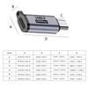 USB to Type C Adapter for Quick Charging and Data Transfer and Consistent Performances USB Adapter Optional