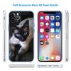 PP22 Cute Siamese Cat Phone Case for LG K22 K30 K40 K40S K41 K42 K50 K50S K51 K51S K52 K61 K62 K71 K92 Q60 Q61 V40 V50 V60