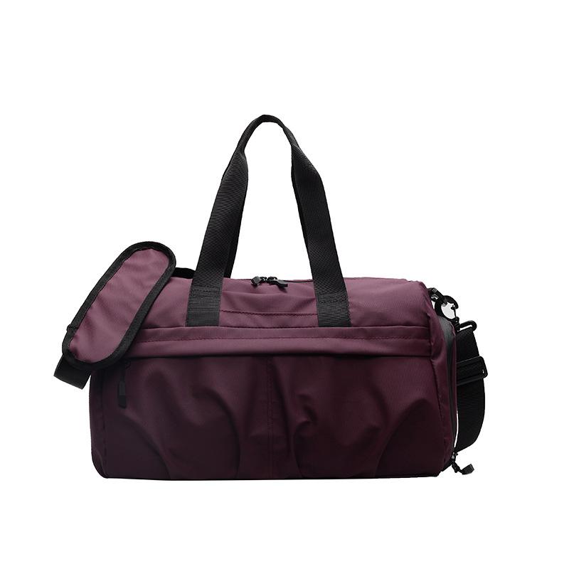 Dry Wet Separati Large Capacity Gym Duffel Bag for Women, Portable Travel Fitness Handbag & Crossbody Luggage Bag