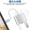Besince USB Hub with 4K PD Fast Hub USB Converter Data Compatible with LCD Output for Games and Direct No Setup Required 3-in-1 Type-C HDMI, Charging,