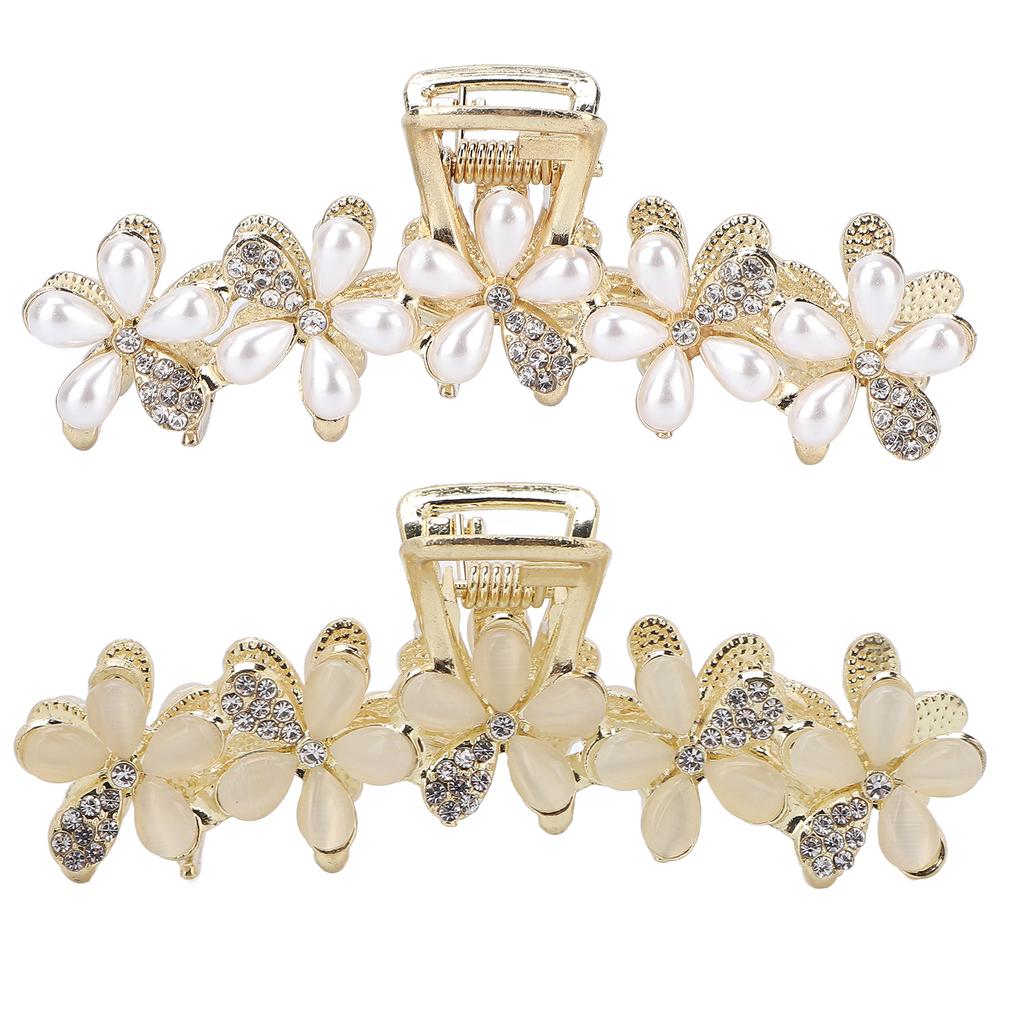 Hair Claws Clips Alloy ABS Hair Clamps Clips Non Slip Hair Catch Jaw Clamp Hair Accessories for Wome