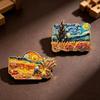 Van Gogh Art Collection Brooch 1Pcs Starry Night Design Enamel Pin Unique Lapel Badge for Art Exhibition Wear