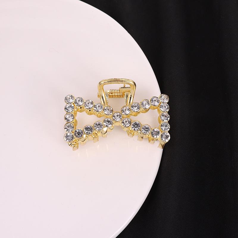 Pearl Rhinestone Hair Clip - Korean Fashion Hair Accessory