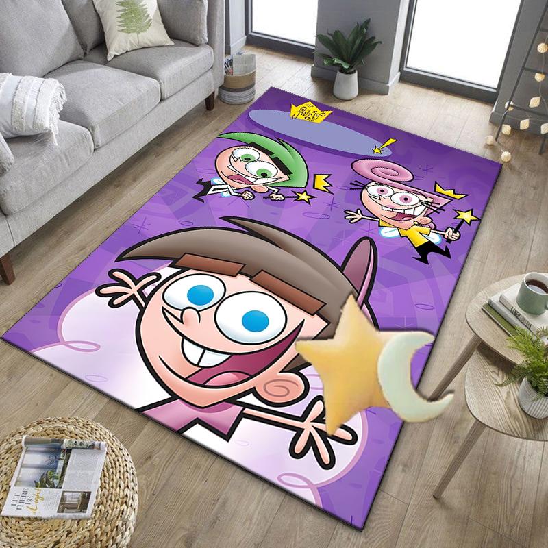Magical Friendship Timmy Adventure Office Rug Chair Mat, Game Carpet, Suitable for Front Door, Bedroom, Living Room, Desk, Holiday Gift