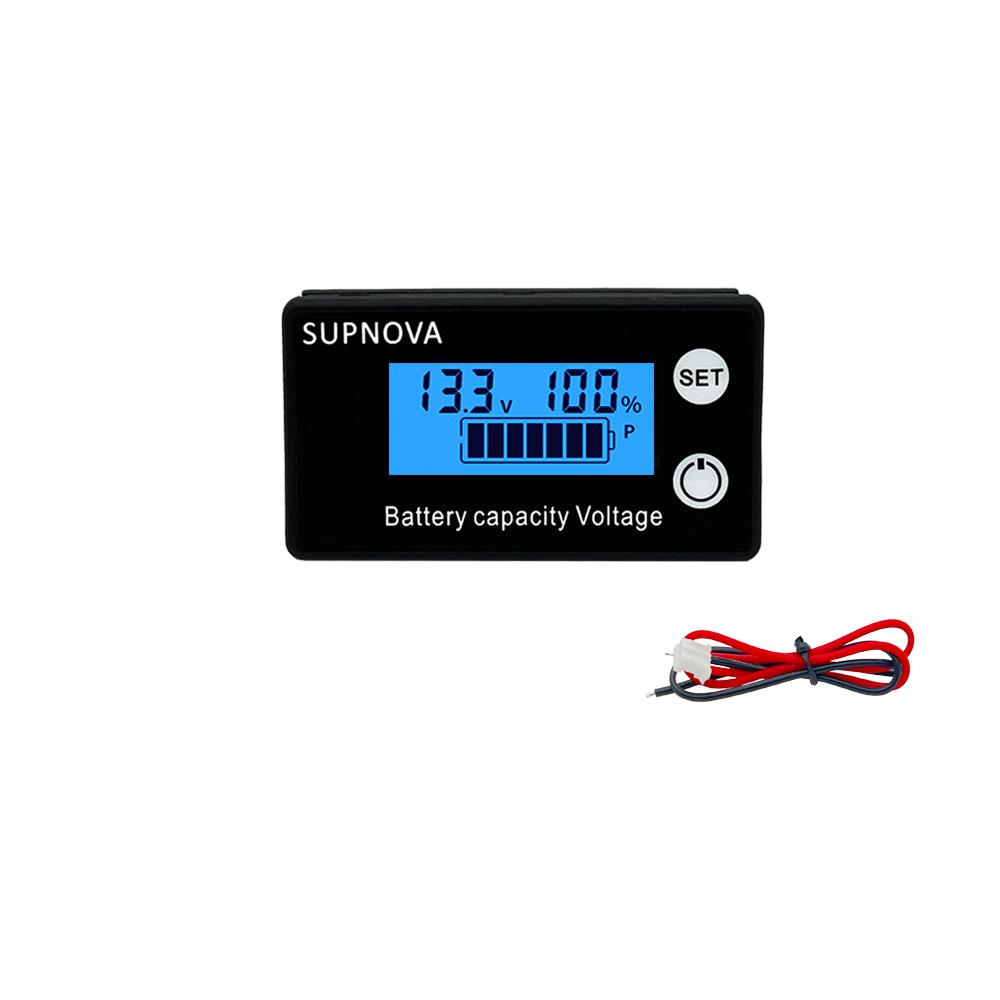 3S-20S DC Battery Voltmeter DC 8V-100V Capacity Indicator Power Meter Lithium LiFePO4 lead-acid cell 12V 24V 48V 60V 72V 84V