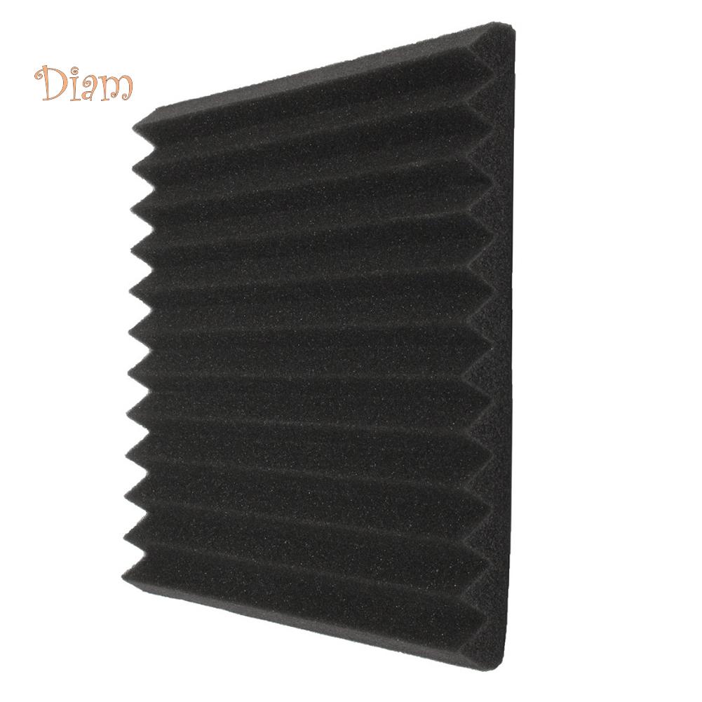 Buy CO&LO 6Pcs/Set 30x30x2.5cm KTV Studio Acoustic Panel Tile Foam