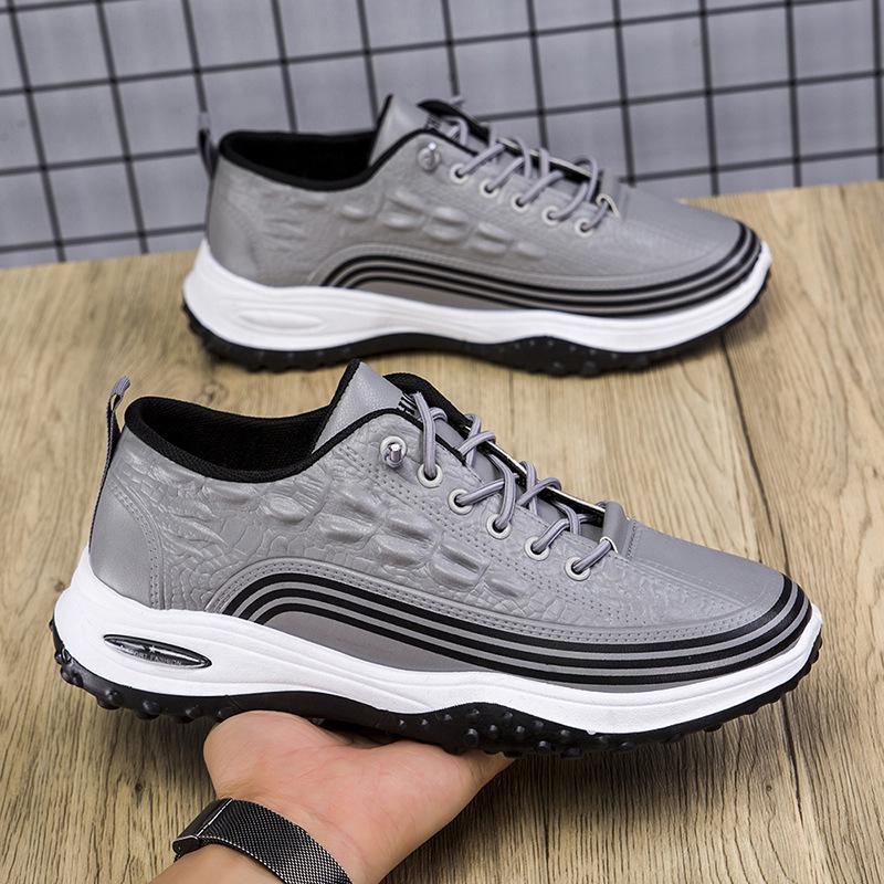 

Кроссовки мужские Spring Large Canvas Running Shoes - удобные, легкие, дышащие повседневные кроссовки 40 серый