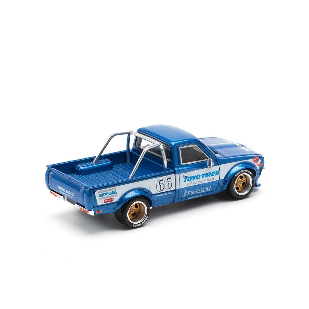 POP RACE Pandem Datsun 620 Blue New Touring PR640217 1/64 (Finished Model)