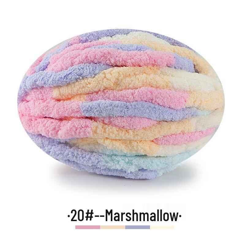 Robustní vlněná příze DIY sada: Ledový bar deka, šála, pelíšek pro kočku, čepice, podložka, kočičí ocas, materiály pro ruční pletení