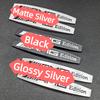 2pcs Metal A+M-/G Edition Emblem Sticker Car Fender Badge for A B C E S ML GL W176 W177 W203 W204 W211 Accessories
