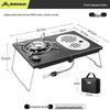 Beishanlang Blackened IGT Camping Table with Folding Stove