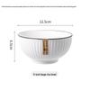 8-inch white ceramic