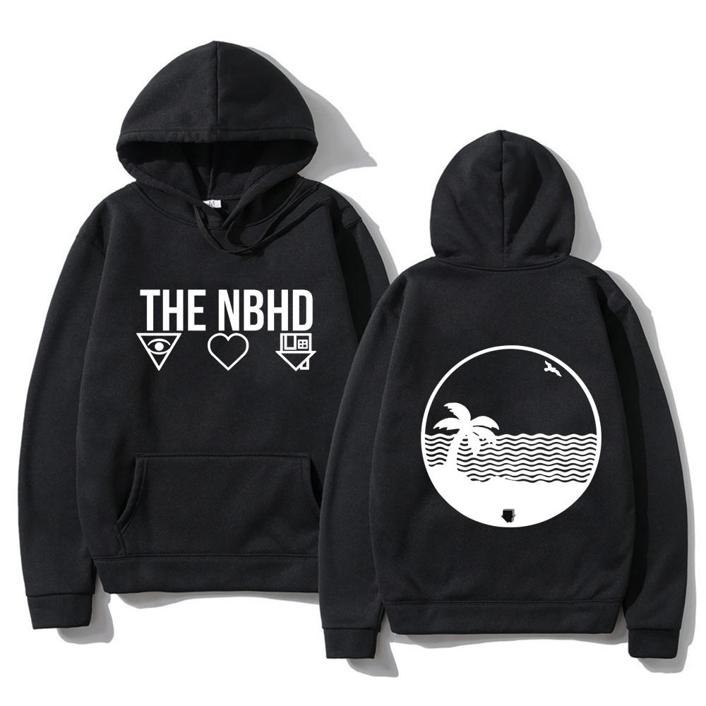 

Толстовки Neighborhood с длинным рукавом для женщин и мужчин, свитшоты в стиле уличной одежды, с графикой рок-группы и хэви-метал 3XL