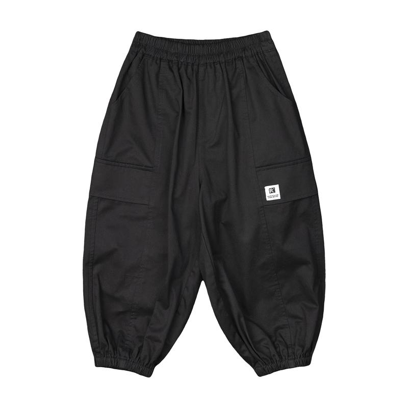 LUSON Boys' Casual Cotton Cargo Pants