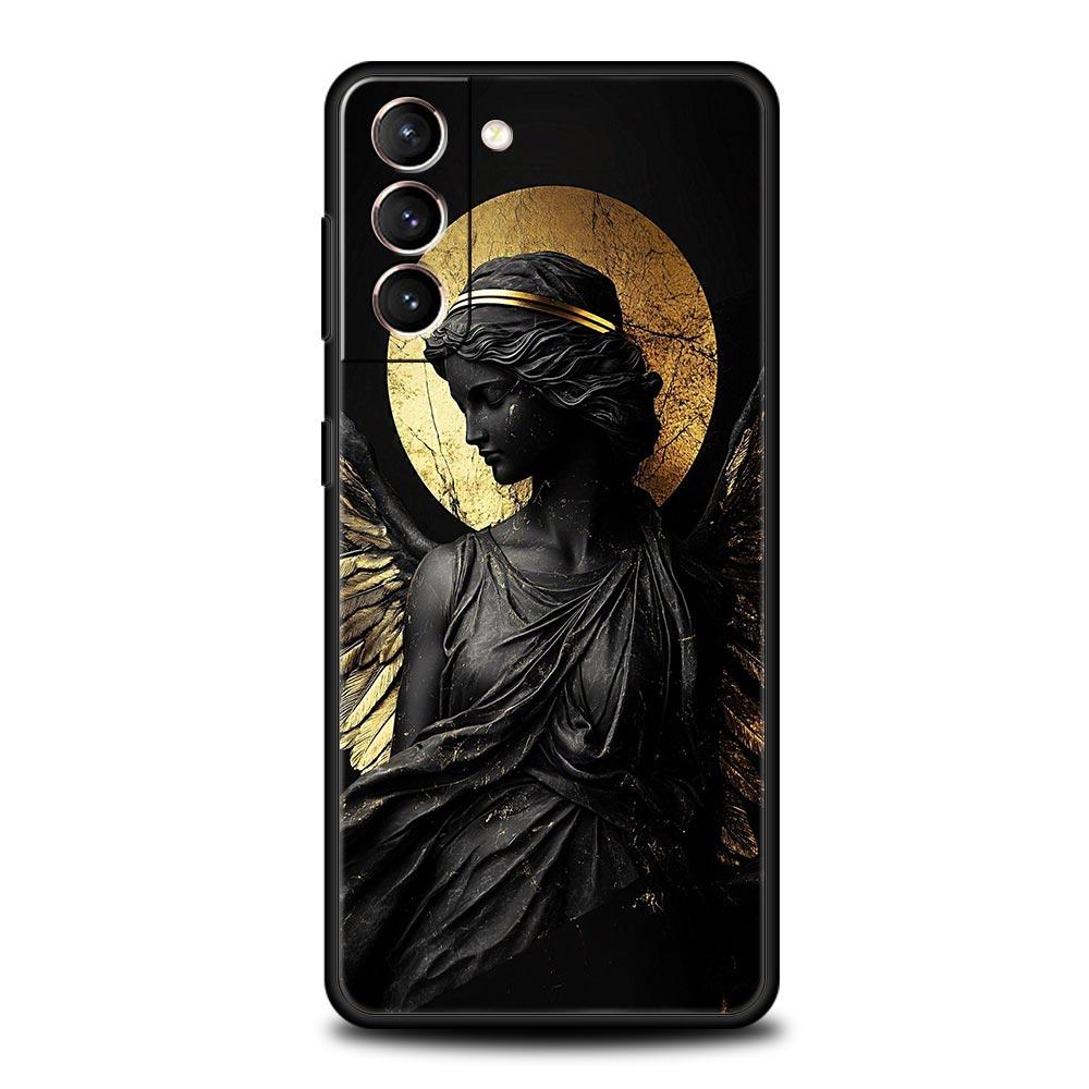 Fashion Ancient Greek Statues Phone Case Cover for Samsung Galaxy S26 S25 S24 S23 S22 S20 S21 FE Ultra S25 Edge Plus 5G Soft TPU