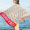 Beach Towel Eco-friendly Wear Resistant Polyester Quick Dry Fluffy Microfiber Bath Towel