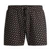 BOSS Mens Geometric Quick Dry Swim Shorts
