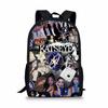 Popular Youthful Kpop Katseye Student School Bags Notebook Backpacks 3D Printed Oxford Waterproof Boys/Girls Travel Bags