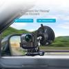Adjustable Suction Cup Mount for Go Ultra Action Cameras With 360 Degree Rotation And Metal Construction