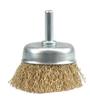 Vorel Front Brush 50Mm, Crimped Wire, Shank 06987