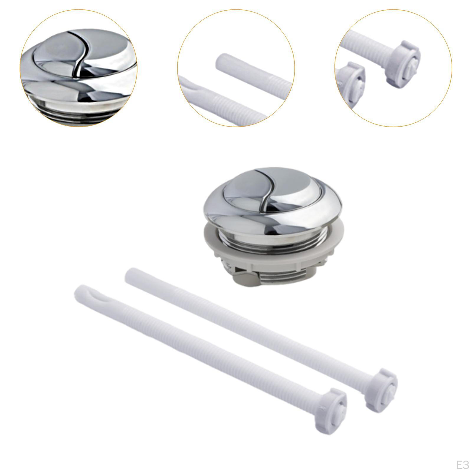 Кнопка унитаза с двойным нажатием и регулируемым набором запасных частей для бачка S — фото 4