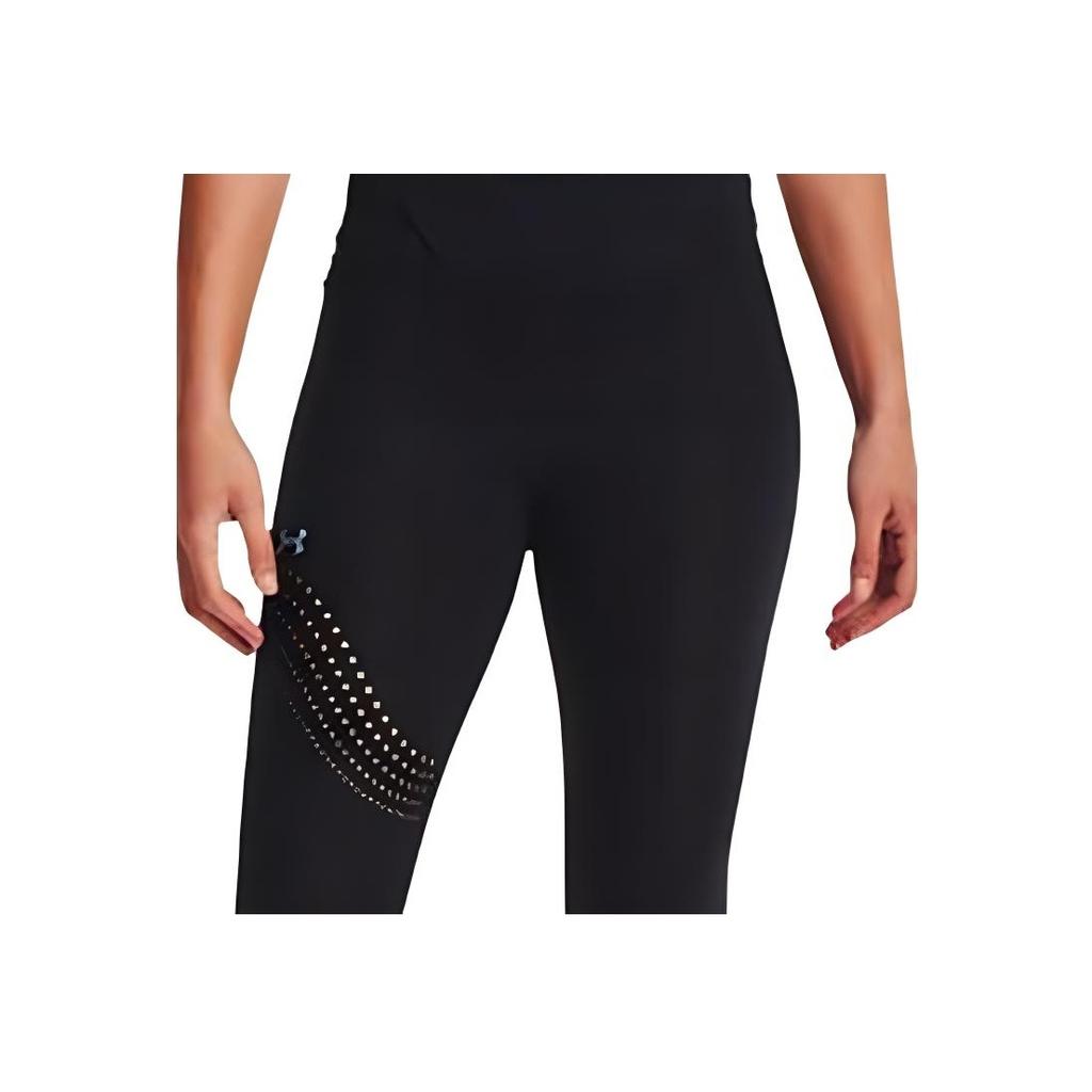 Under Armour Speedpocket Running Tights Women Bottoms Black 1361382-001