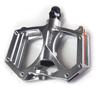 WELLGO Aluminum Flat Pedals, Thin Type M195, Silver [Parallel Import]