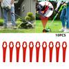 10Pcs Plastic Grass Trimmer Blades Replacement For Einhell GC-CT 18/24 Li Strimmer Parts Lawnmower Blade Cutter Garden Mower