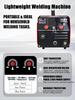 Aparat de sudură semi-automat 3 în 1 Mig/Tig/MMA Afișaj digital LED Fără gaz Pentru sudură cu arc electric fără gaz Invertor IGBT Sudori