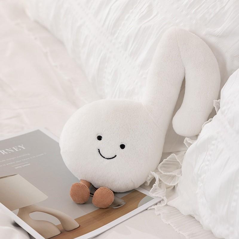 Instrument Musical Plush Pillow With Guitar Violin Embroidery Home Gift Decor