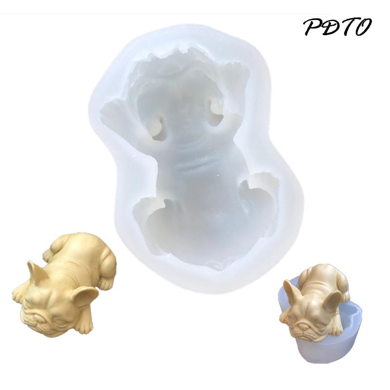 

PDTO Хэллоуин Бульдог Силиконовая форма для помадки Шоколадная форма Инструмент для выпечки сахара