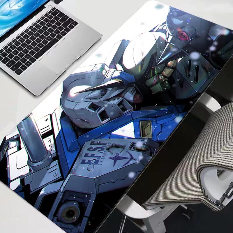 Mouse Pad Mobile Suit Gundam Kawaii Gaming Accessories Notbook Computer Speed Mini Pc Gamer Keyboard