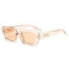 New retro fashion personality versatile European and American sunglasses unisex high-end UV protection sunglasses