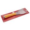 25 by 7 5 CM Bent Chisel Paint Scraper with Stainless Steel Thick Blade for Wallpaper and Drywall Putty Removal