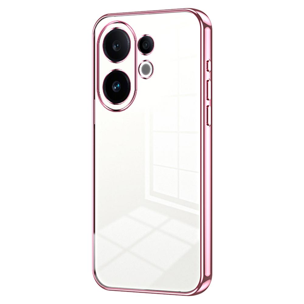 For Vivo S30 5G Case Electroplating Frame Soft TPU Phone Cover