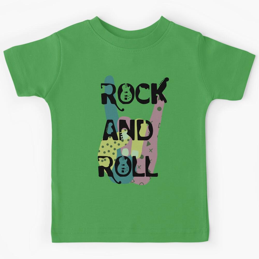 Rock and Roll Pop Culture Pop Art Theme Kids T-Shirt 160