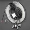 12V 5in1 LED 6M Optical Fiber Car SUV Decor Neon EL Strip Light Atmosphere Lamp