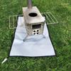 Portables Fireproofs Blanket Versatiles Fire Retardant Mats Barbecue Oven Tool for Safe Outdoor Cooking