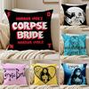 Hot C-corpse B-brideS Pillow Case Sofa and Living Room Decorative Cushion Covers Dust-proof and Mite-proof Invisible Zipper