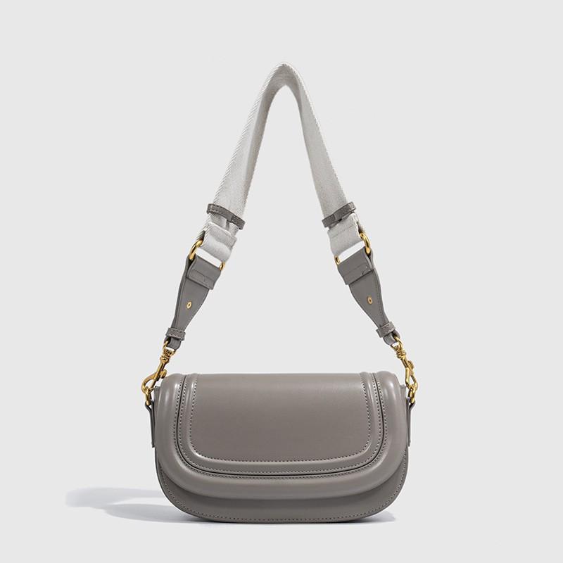 

Z s Popular Saddle Bag 2025 New Cross-border Fashionable All-matching Broadband Color Contrast Canvas Single-shoulder Cross-body