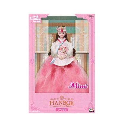 MIMI WORLD Hanbok Doll Barbie Dongbaek Yoochae  Korea Toy