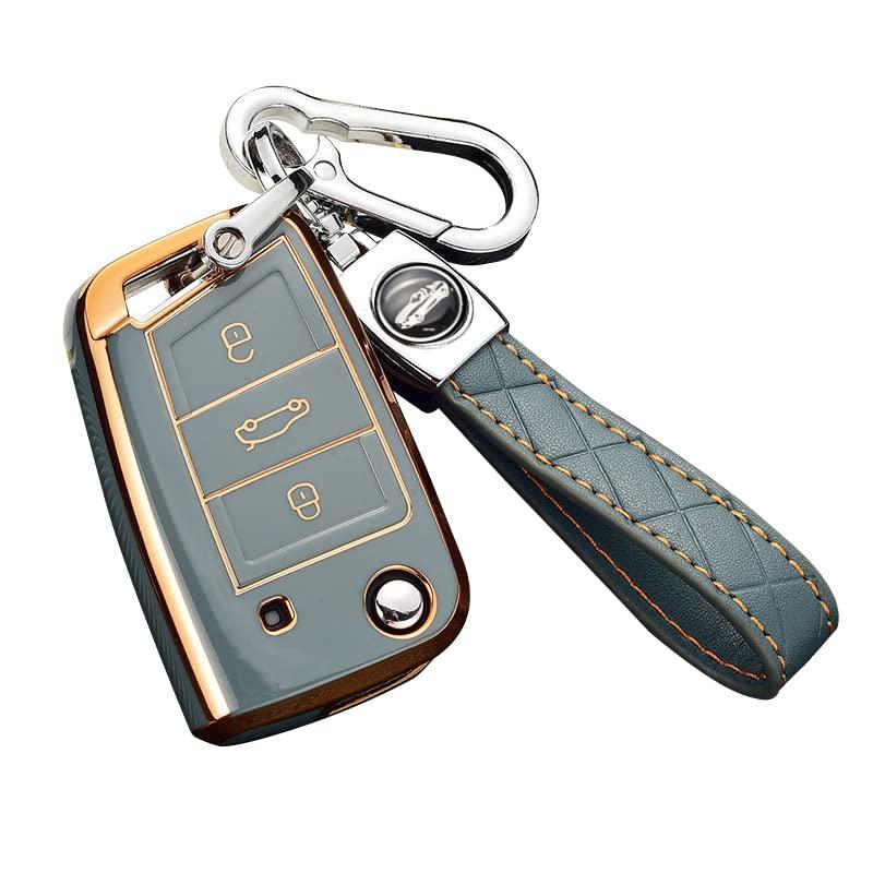 [SANRILY] Smart Key Case Key Cover Key Protection Key Chain Compatible with car genuine key case