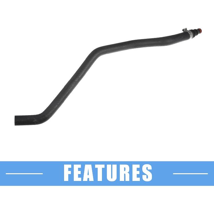 Kühlerschlauch für Mercedes-Benz CL550 2007-2010 Gummi Ausgleichsbehälter zum Kühler für Mercedes-Benz CL600 S550 S600 S65 für AMG Ersetzen