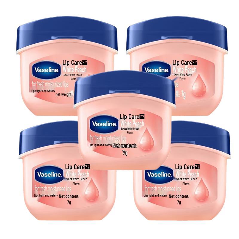 Vaseline Classic Sweet Peach Lip Balm (5-Pack)