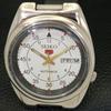 RELOJ DE HOMBRE SEIKO 5 AUTOMÁTICO VINTAGE GENUINO USADO JAPONÉS ESFERA BLANCA a433700-2