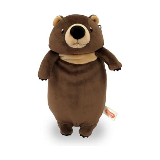 Shinada Global Mochi Series Mochi Bear Mochi Pen Pouch Brown 9 x 8 x 18 см Pen Pouch Bear Animal MPKU-0180B