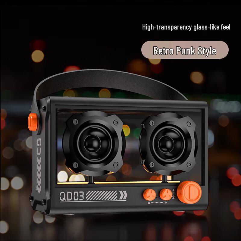 Bach Johann QD03 Bluetooth Karaoke Speaker with Microphone