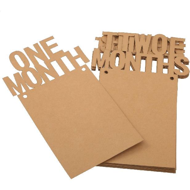 Bememo 1st Birthday Baby Photo Banner for Newborn 12 Month Photo Prop Monthly Milestone Bunting Garland First Birthday Party Decoration