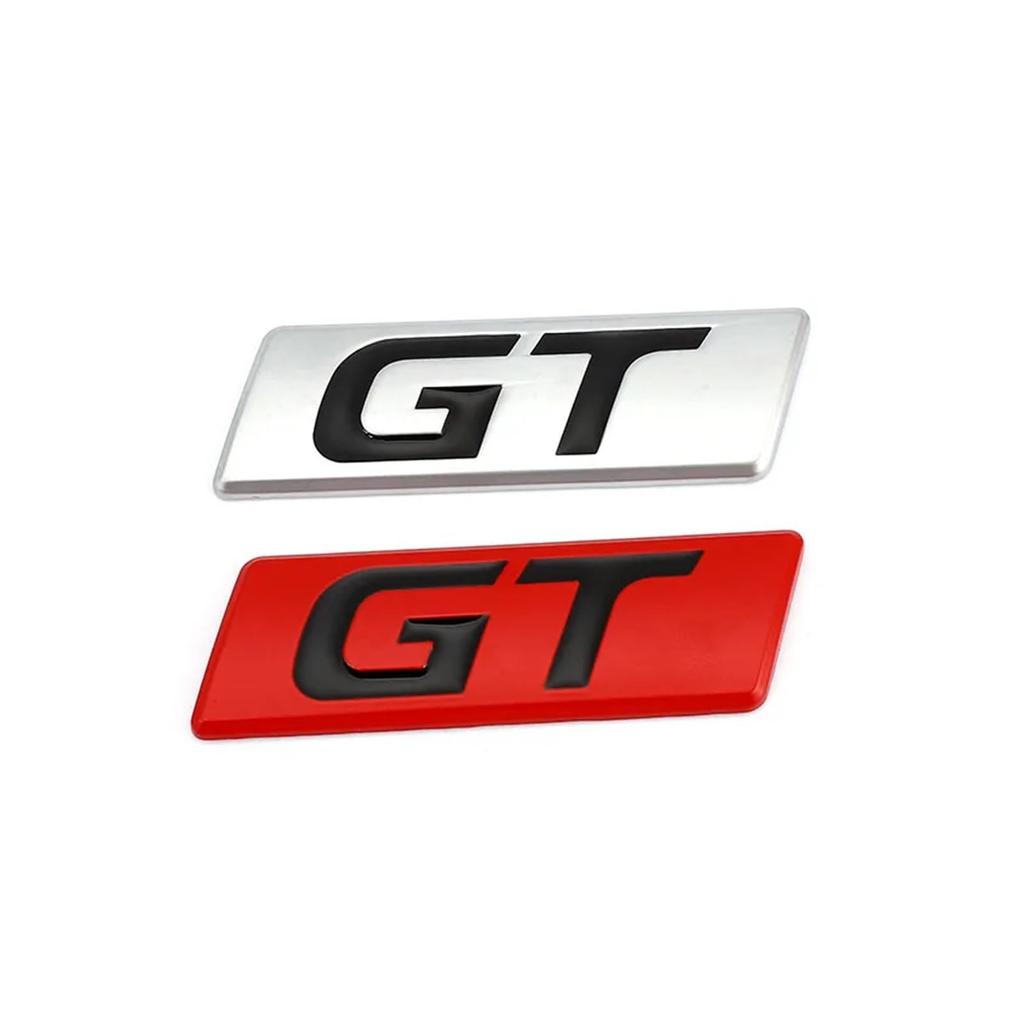 AQXYWIU GT Car Sticker Badge Emblem Decal for GT X6 X5 Forte Optima Picanto Stinger Sex Car Sticker (E)